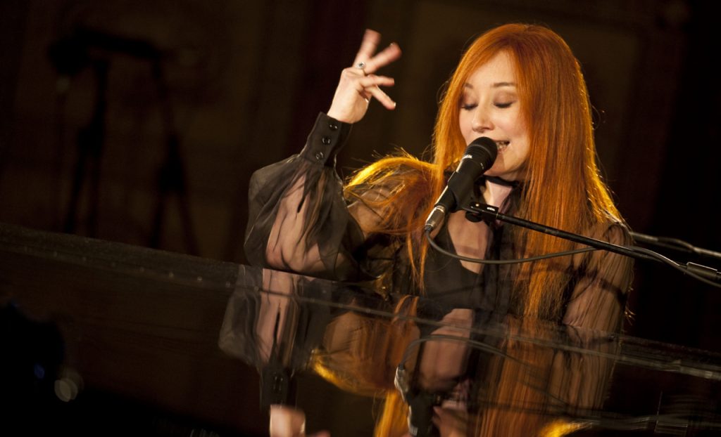 Tori Amos performs at the Park Avenue Armory December 9, 2009, in New York, NY.