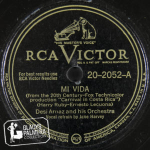 Desi Arnaz and His Orchestra-RcaVictor-2052-A-Mi vida