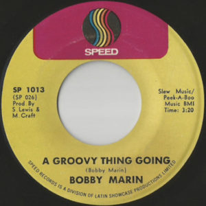 2. Bobby Marín - A Groovy Thing Going