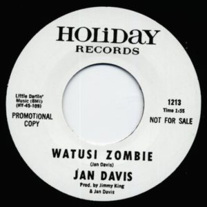 Jan Davis - Watusi Zombie 45
