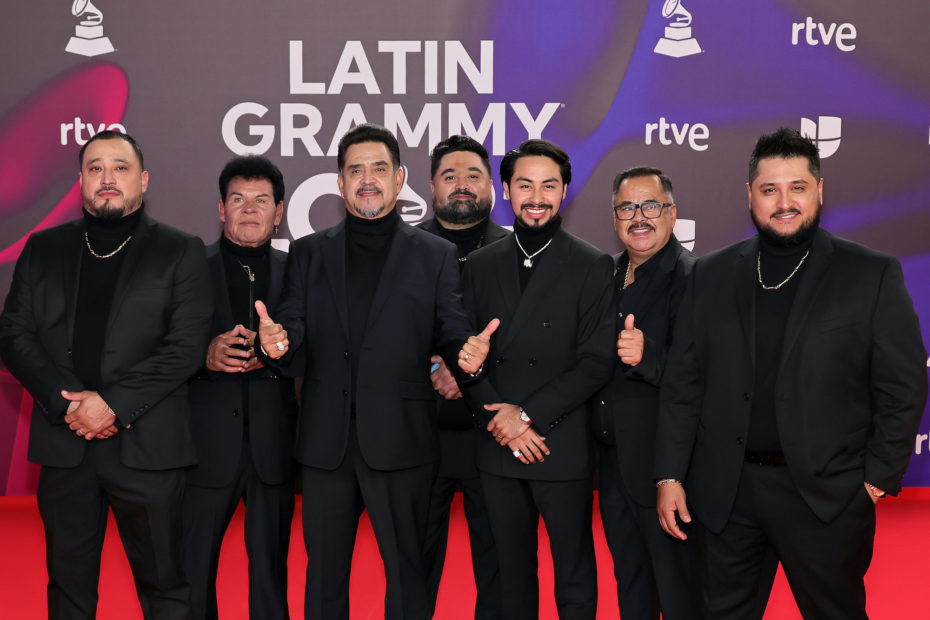 SEVILLE, SPAIN - NOVEMBER 16: Los Rieleros del Norte attend The 24th Annual Latin Grammy Awards on November 16, 2023 in Seville, Spain. (Photo by Neilson Barnard/Getty Images for Latin Recording Academy)