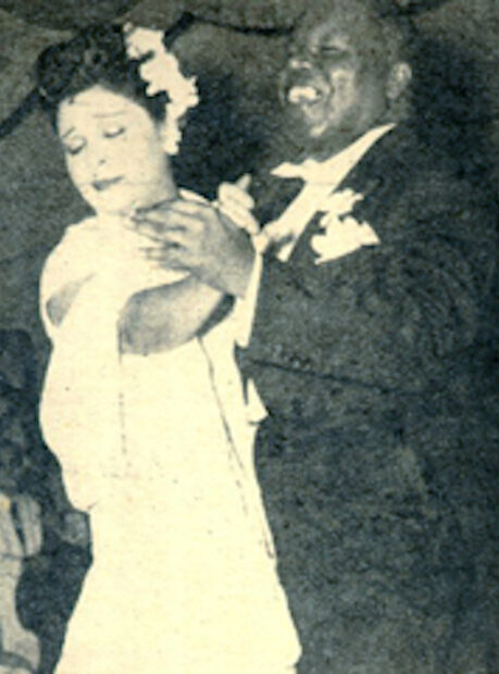 Con Rita bailando